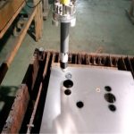 Стол Плазменный травильный станок для листового железа разрезает металлические материалы, такие как железная медь из нержавеющей стали